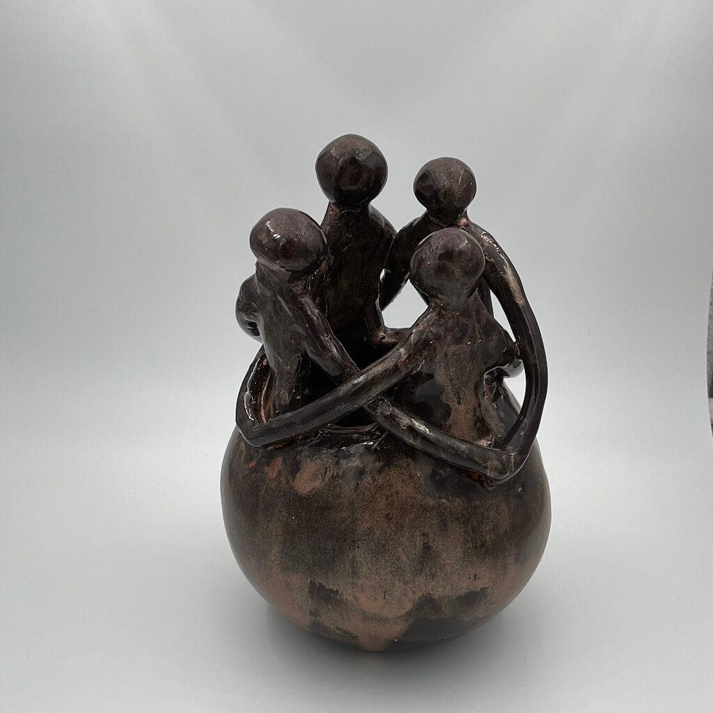 Keramiek mannetjes bol